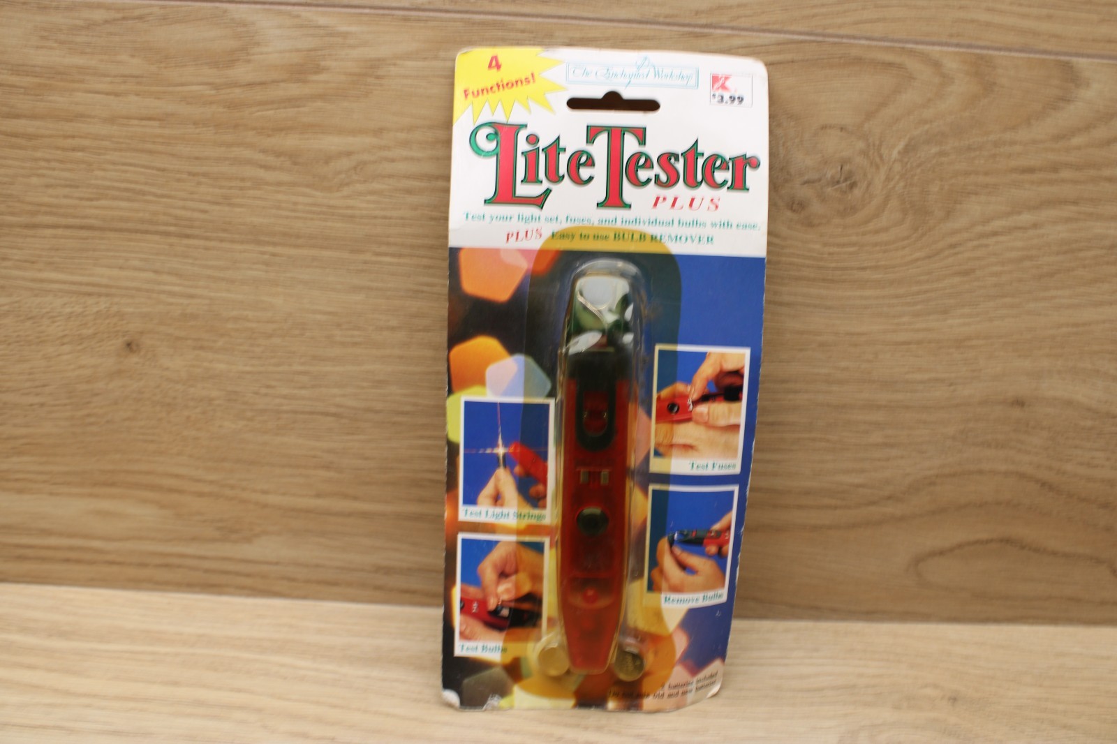 Vintage Christmas Light Tester From Kmart New In Package The Enchanted Workshop