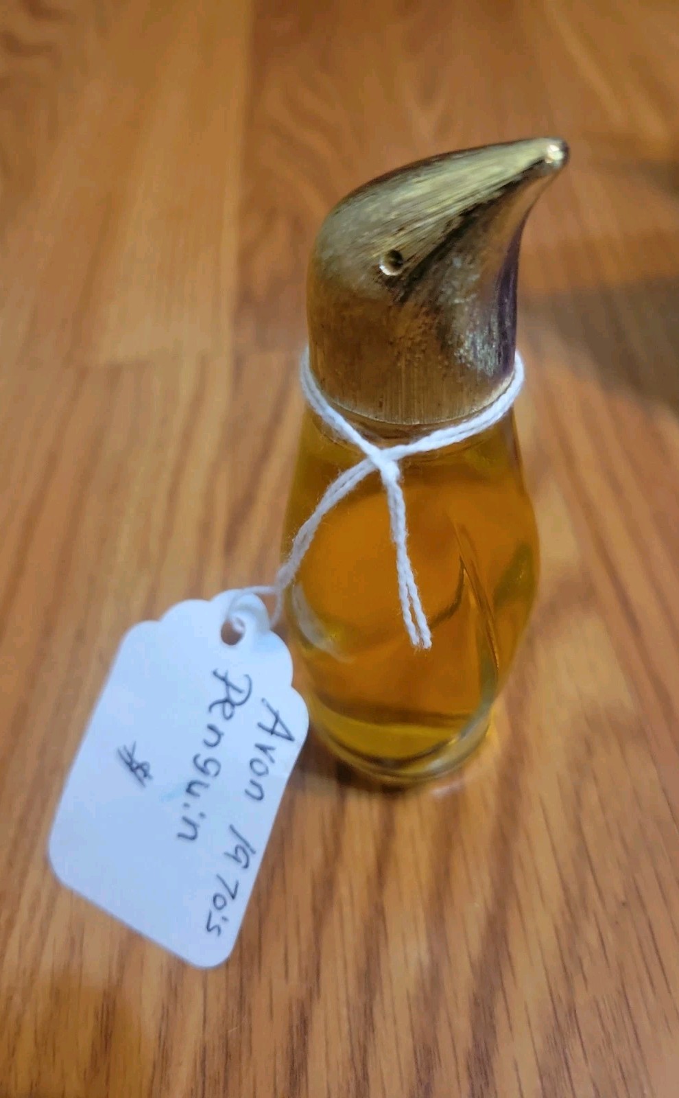 Avon Cologne Penguin Bottle-Field Of Flowers~ Full 1 Fl Oz Vintage 1976-77