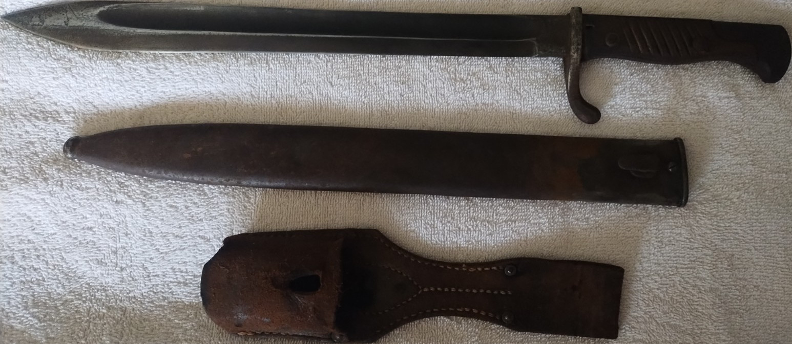 Swiss Model 1918 Bayonet Elsener Schwyz Waffenfabrik Neuhausen 