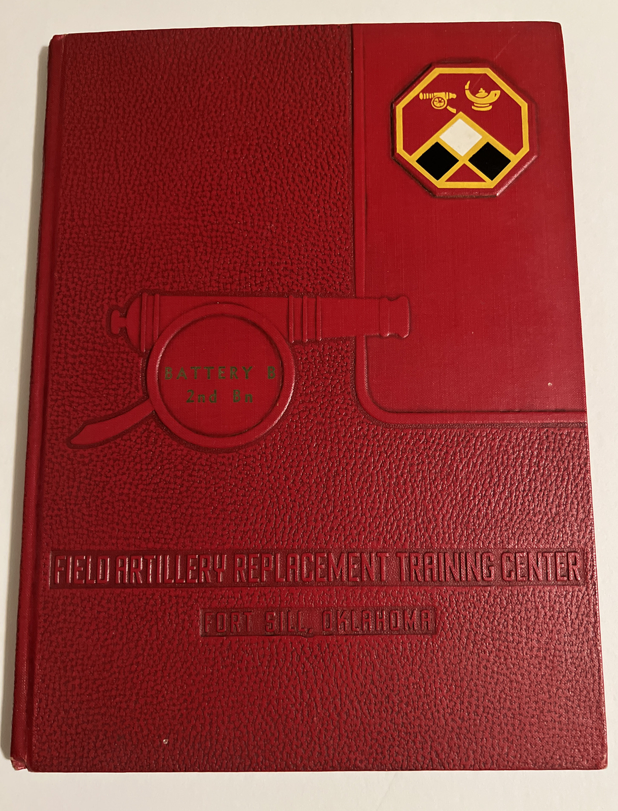 1951 Fort Sill OK Field Artillery Replacement Training Center Battery B 2nd Bn