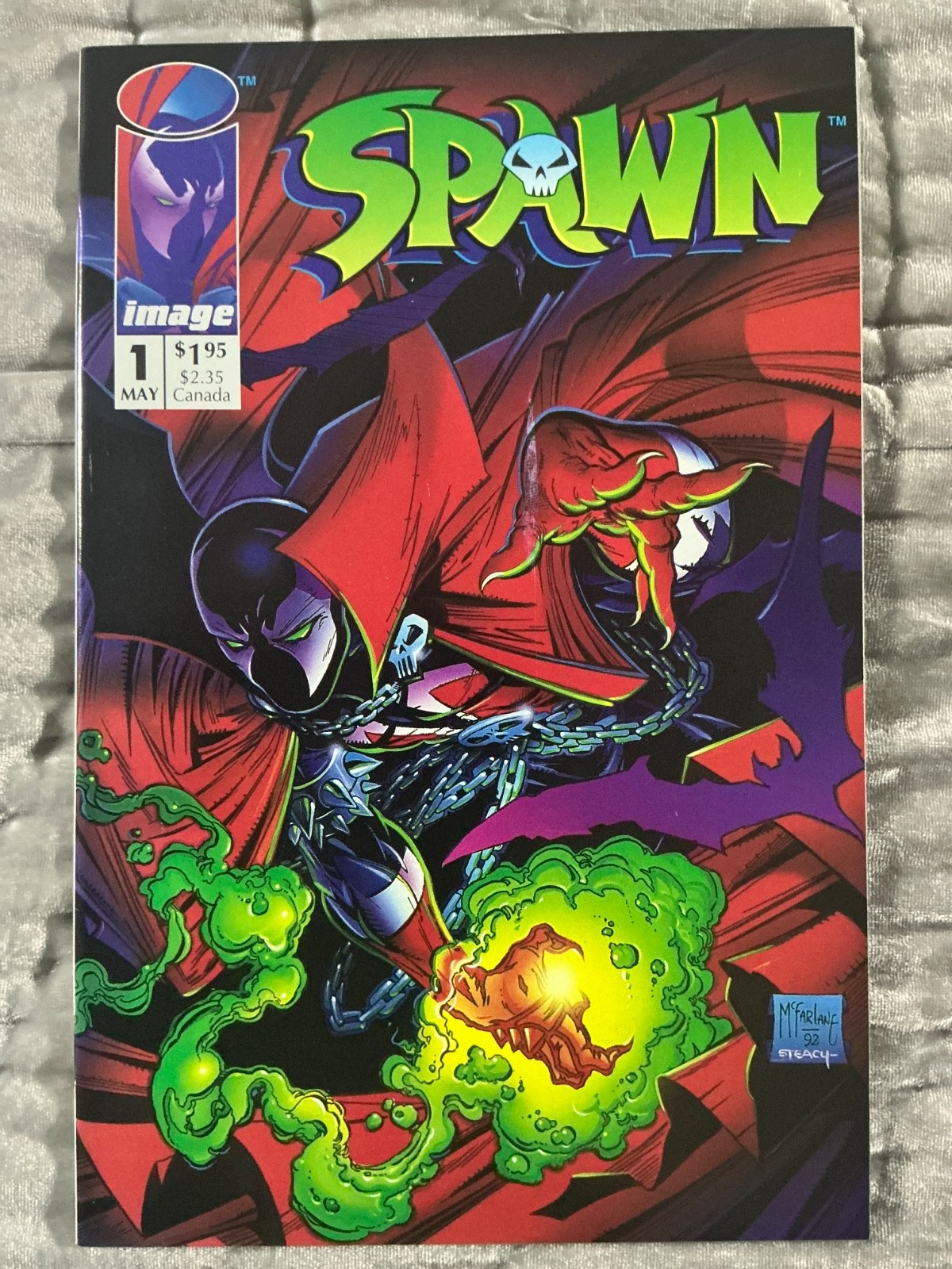 SPAWN #1 HIGH GRADE TODD MCFARLANE IMAGE COMICS 1992