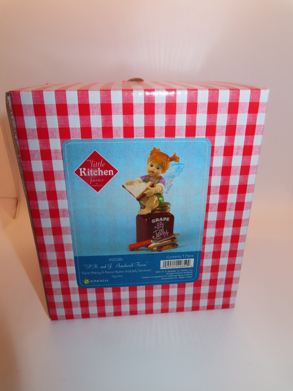 NIB My Little Kitchen Fairies P.B. and J. Sandwich Fairie, 4025582 G.G. Santiago