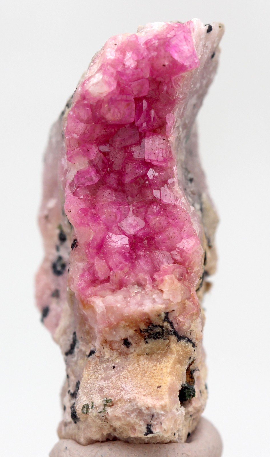 COBALTO CALCITE Crystal Mineral Specimen Druzy Cluster Cobaltian CONGO