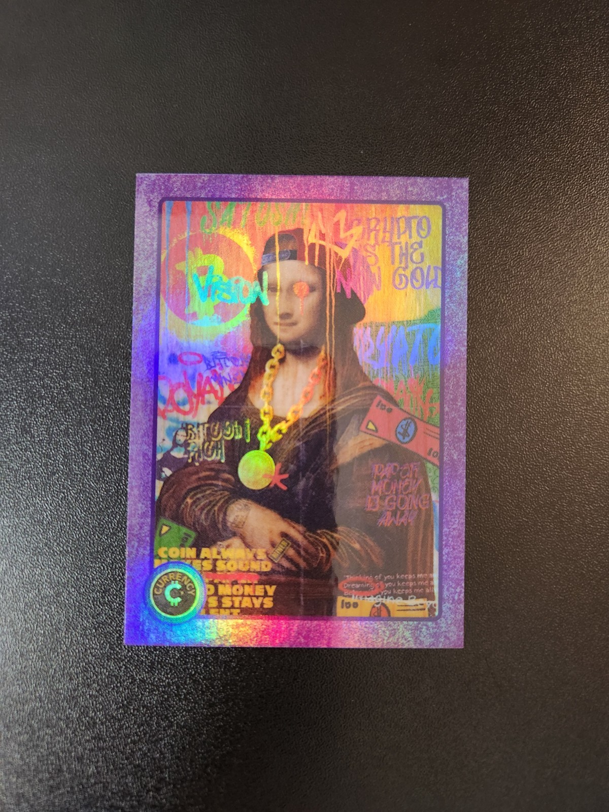 2023 Cardsmiths Currency Series 2 Bitcoin #38 Rainbow Holofoil Parallel