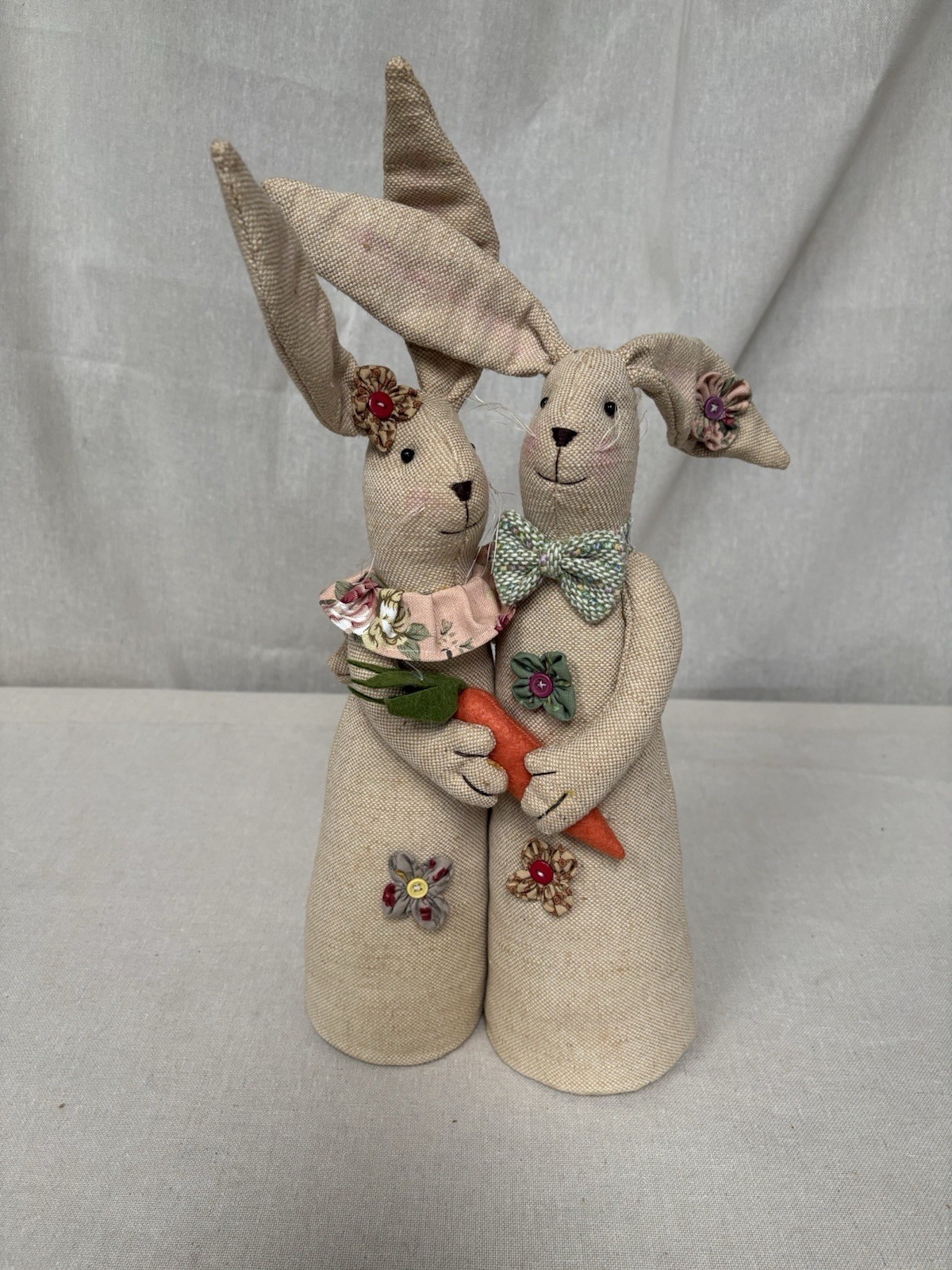 Rustic Bunny Couple
