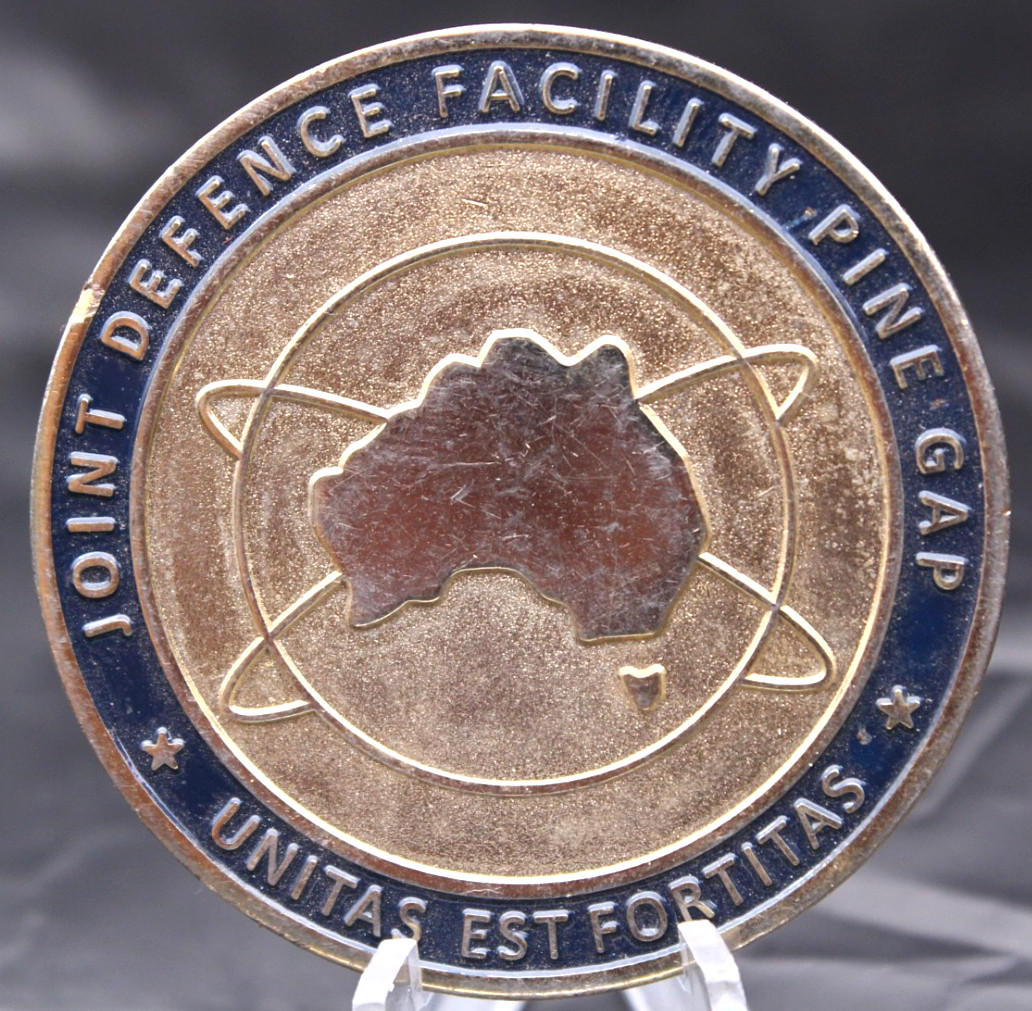 Joint Defence Facility Pine Gap 50th Anniversary 1967-2017 Challenge Coin