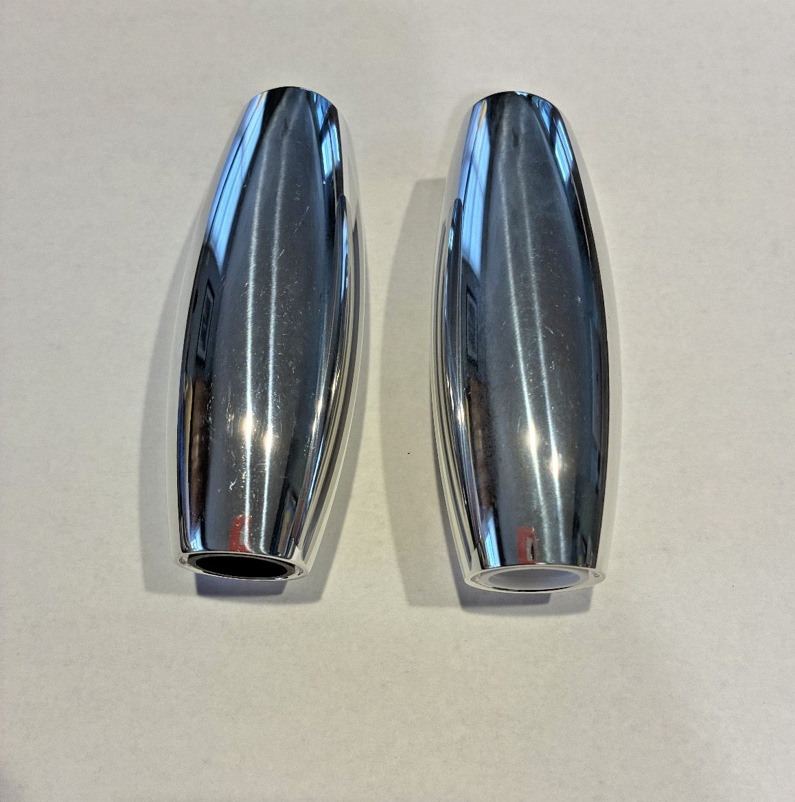 Vintage Nambé salt & pepper shakers studio line spiral 6091