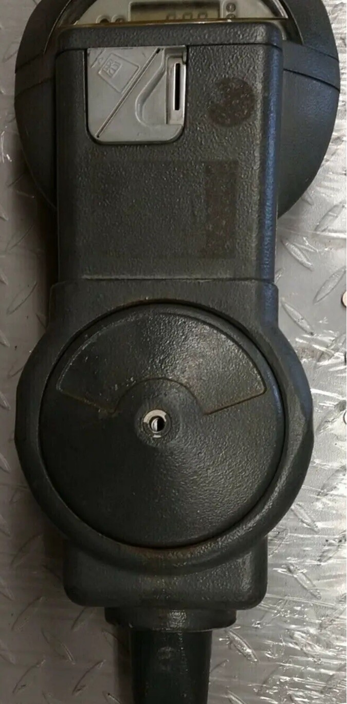 DUNCAN PARKING METER - Round coin vault With Vault Key
