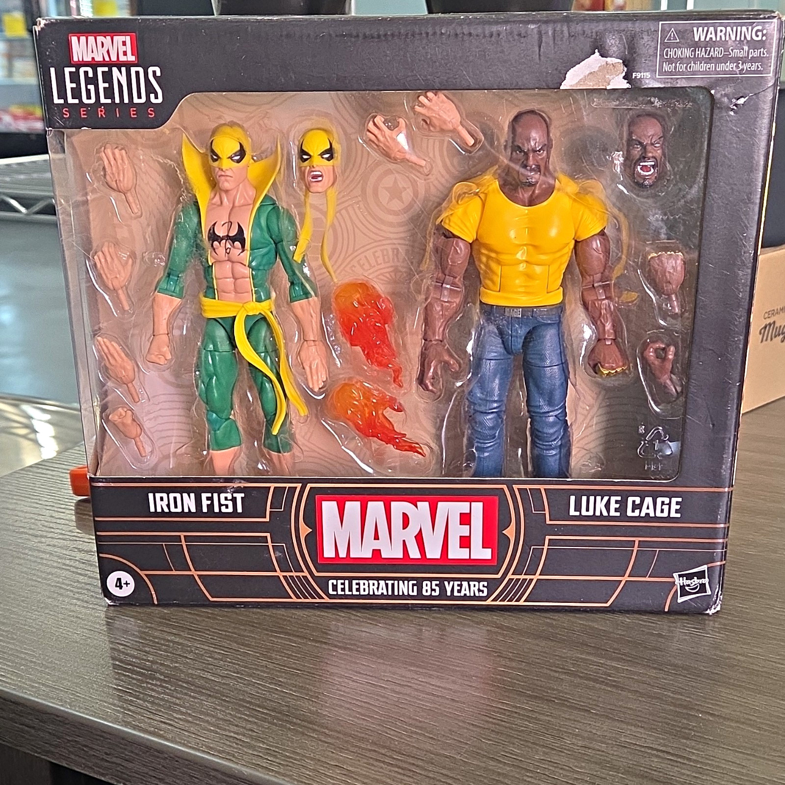 Marvel Legends Series Iron Fist & Luke Cage Celebrating 85 Years 2-Pack
