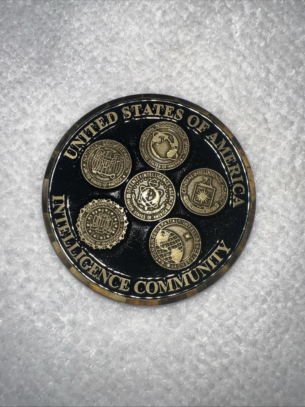 Defense Intelligence Agency DIA USA USIC 6 Intel Community Challenge Coin Rare