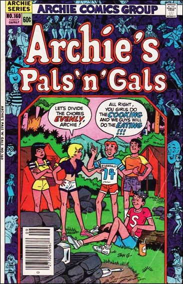 Archie's Pals 'n' Gals #160 1982 Archie VF+
