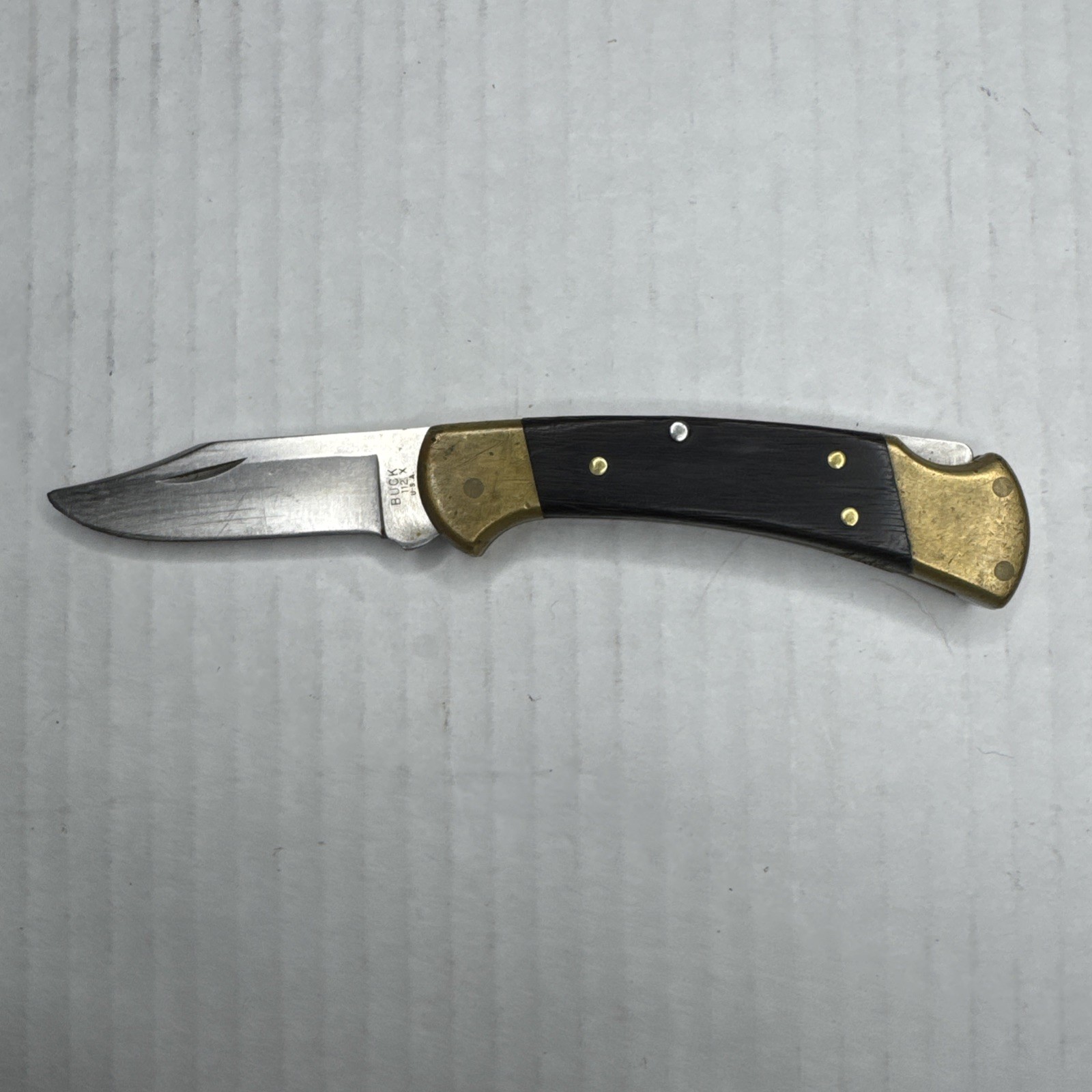 Buck 112X U.S.A. Pocket Knife, Used,  No Case