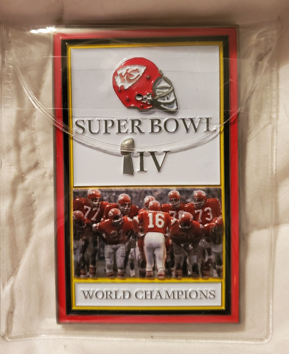 Kansas City Chiefs Super Bowl IV Len Dawson #16 KCPD Challenge Coin