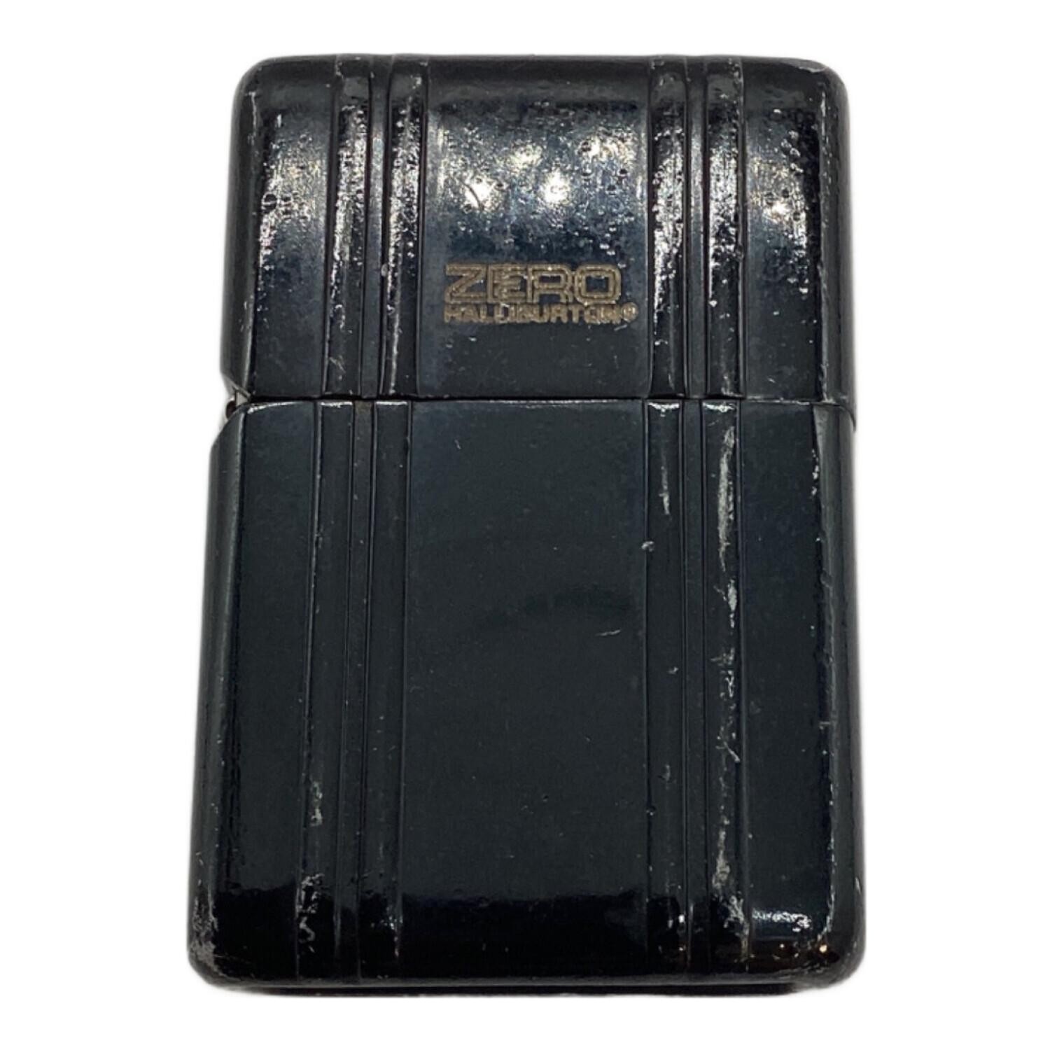 Zippo 2010 Zero Halliburton Black Lighter