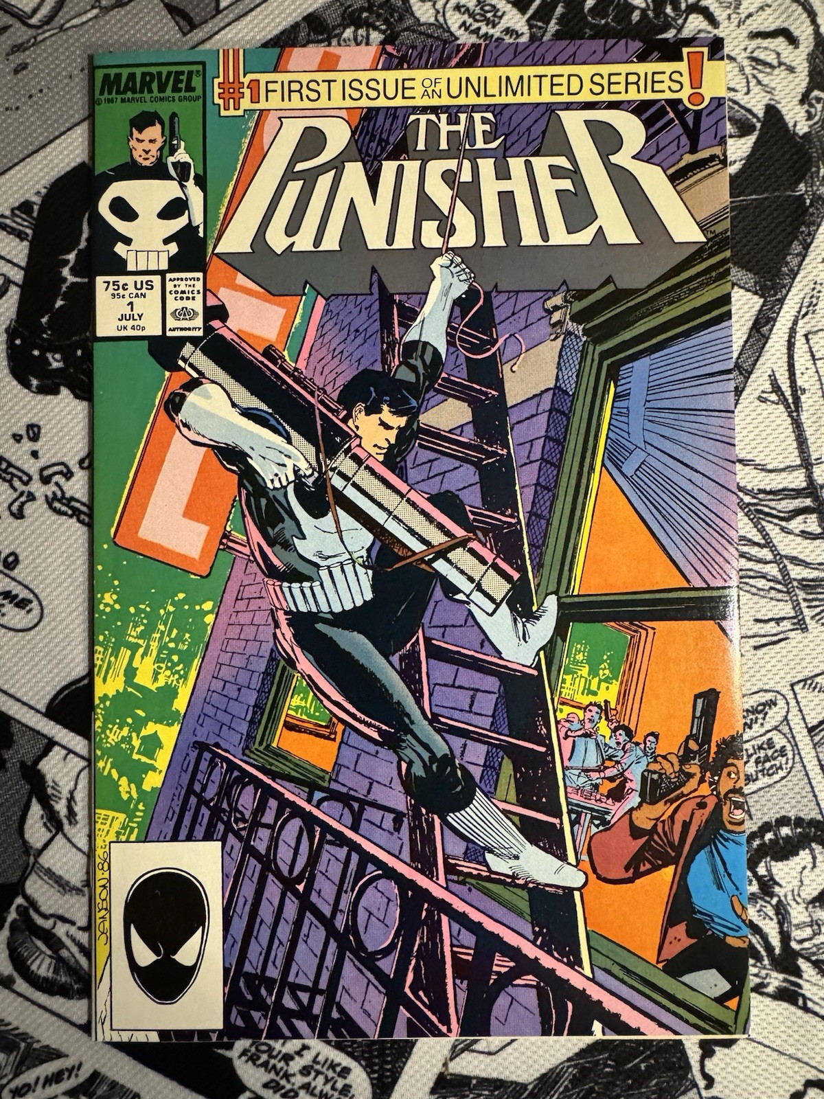 The Punisher #1 and #2  (Marvel Comics 1987)