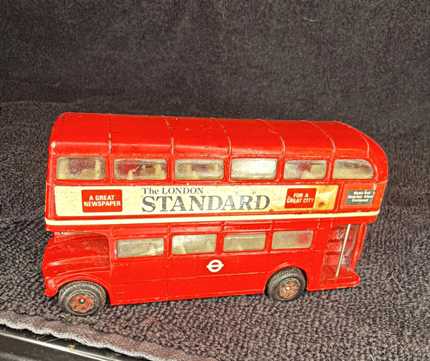 Corgi Red London Double Decker Bus Diecast \