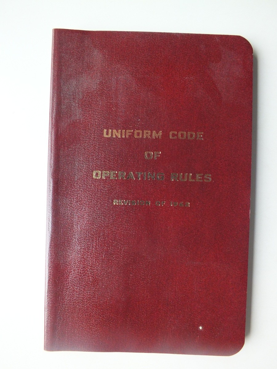 Uniform Code of Operating Rules; Revision of 1962