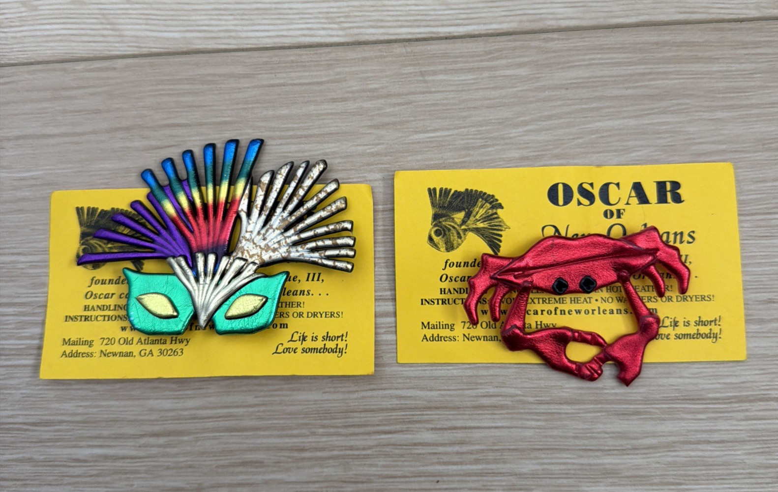 Oscar of New Orleans House Pins
