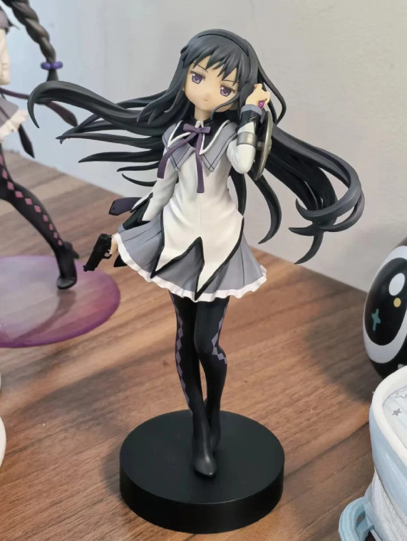 18CM Puella Magi Madoka Magica Aniem Figure Akemi Homura Magic Girl PVC Anime