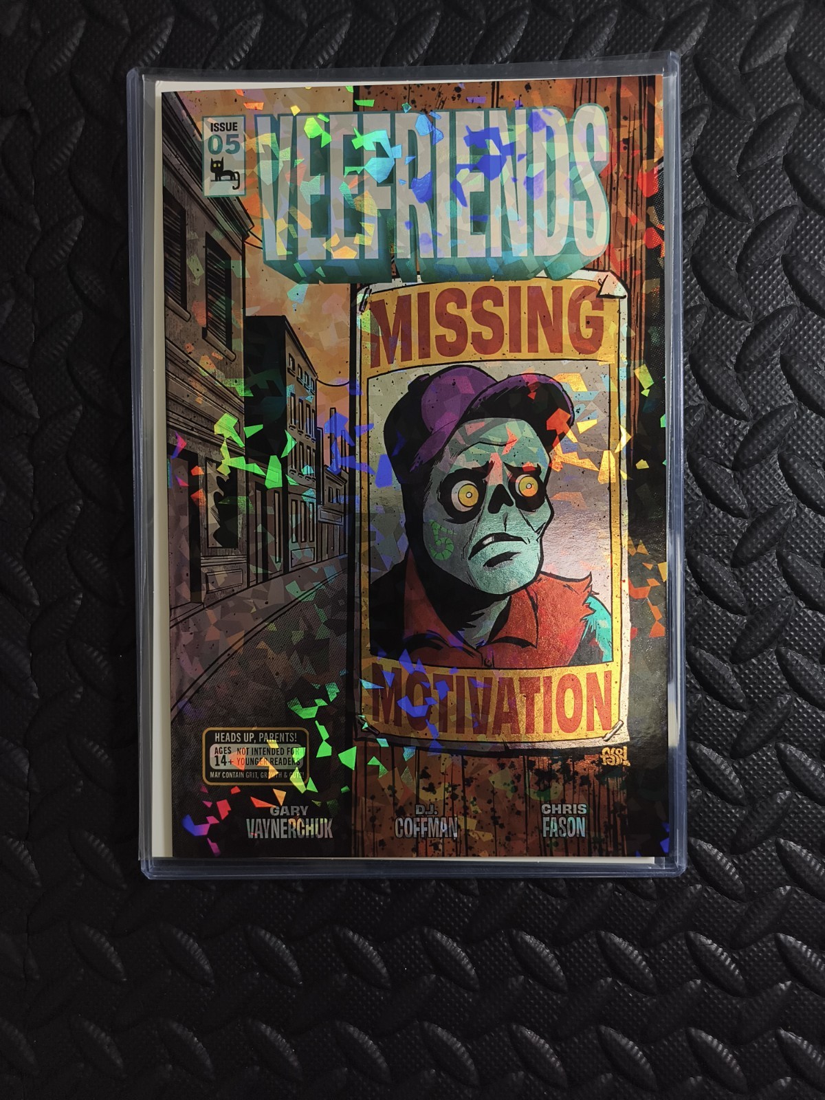 VeeFriends Comic Book Issue #05 Motivated Monster Cracked Ice /199
