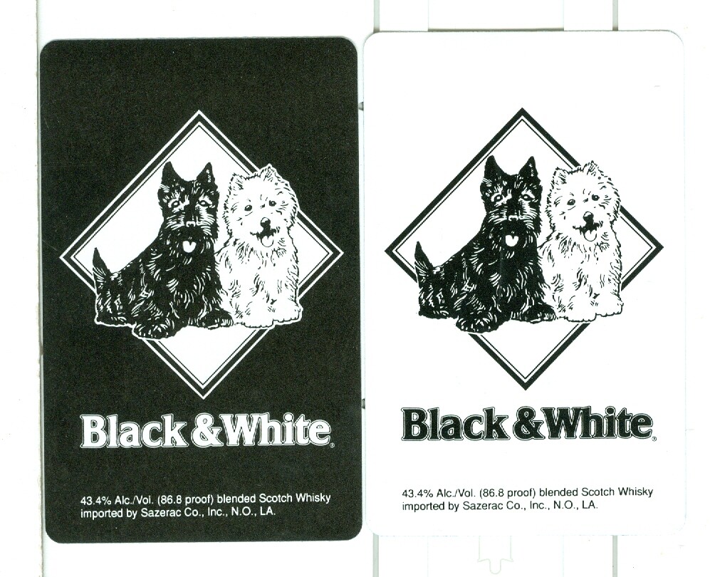 Two Single Playing Card, \