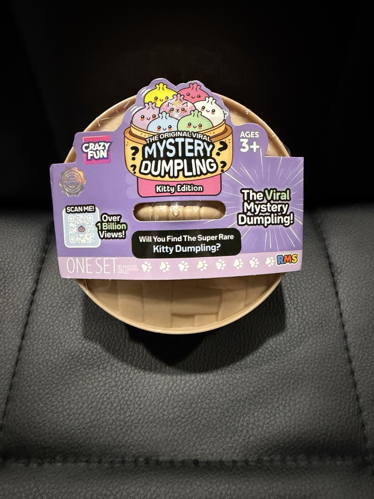 RMS Crazy Fun The Original Mystery Dumpling Kitty Dumpling Edition Blind Pack