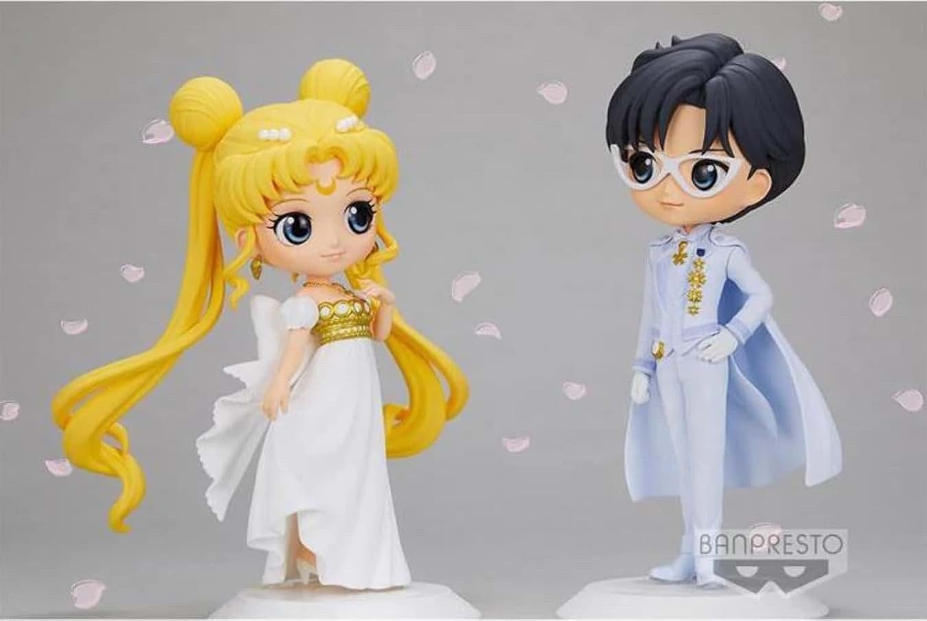 🌙 Banpresto Q Posket Sailor Moon Princess Serenity Prince Endymion Set NIB