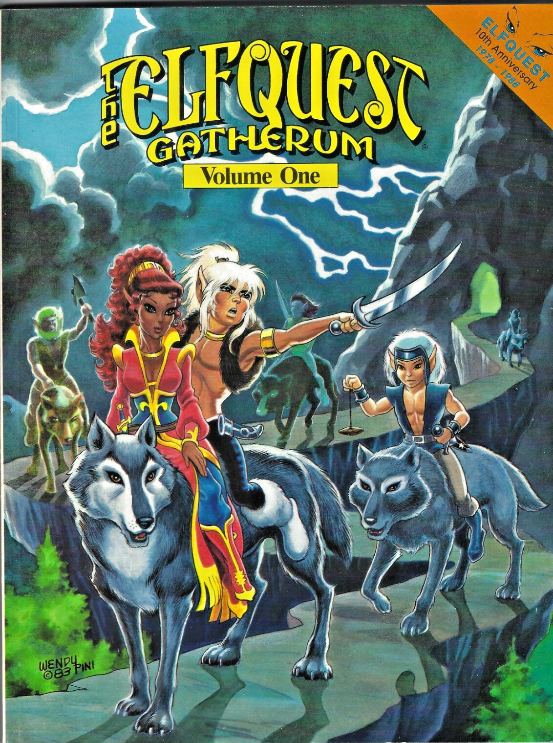 The Elfquest Gatherum Volume One 10th Anniversary 1978-1988