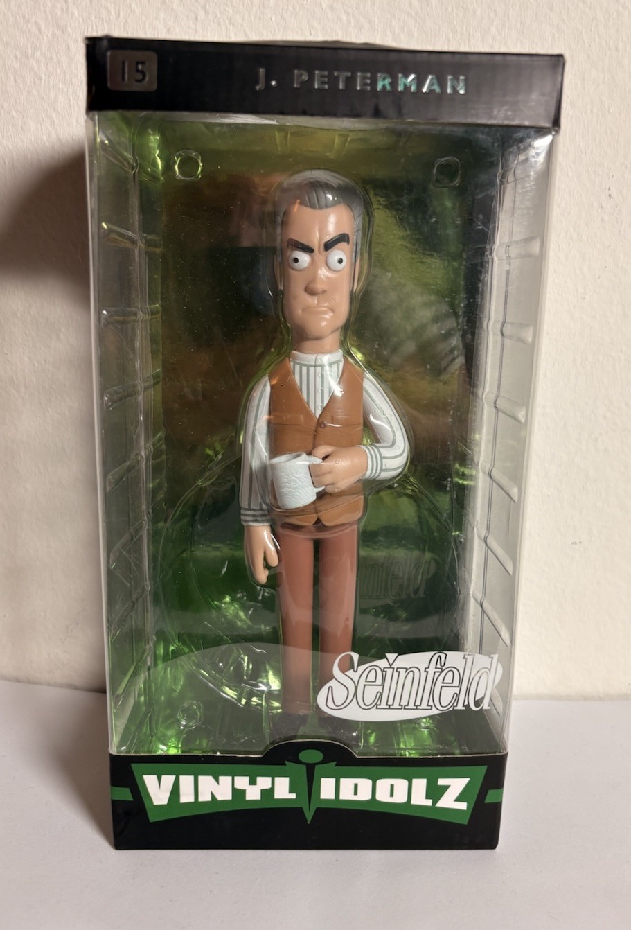 Seinfeld J. Peterman Vinyl Idolz Figure #15 By Vinyl Sugar (Elaine\'s Boss) New