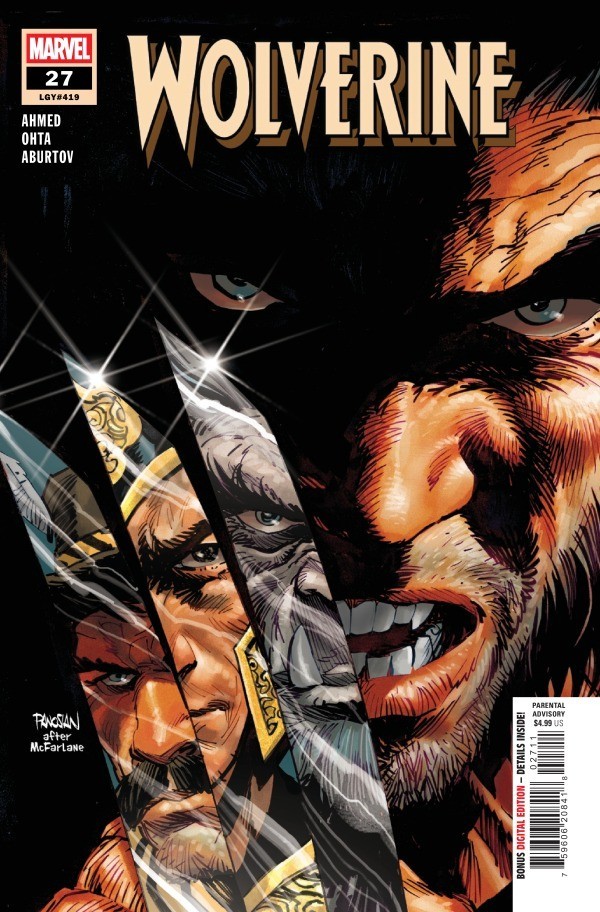 Wolverine #27 Dan Panosian Regular Cover Near Mint