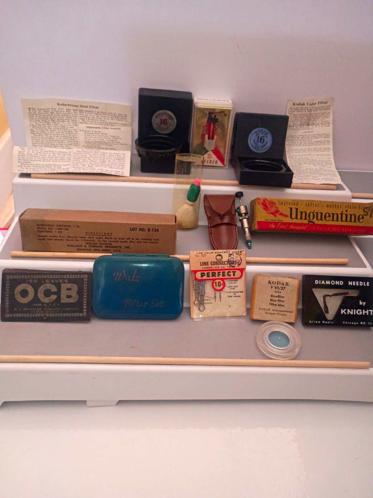 Vintage Junk Drawer Lot Assorted Items Of 12 Items