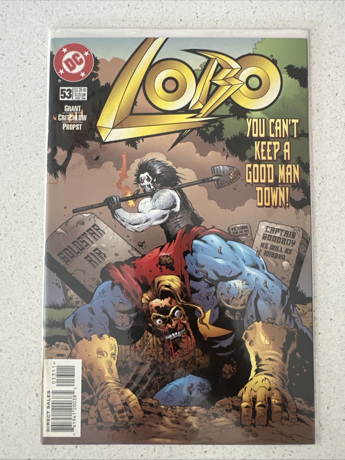 Lobo #53 Vol. 2 1998 DC Comics High Grade Comic Book Q82-32