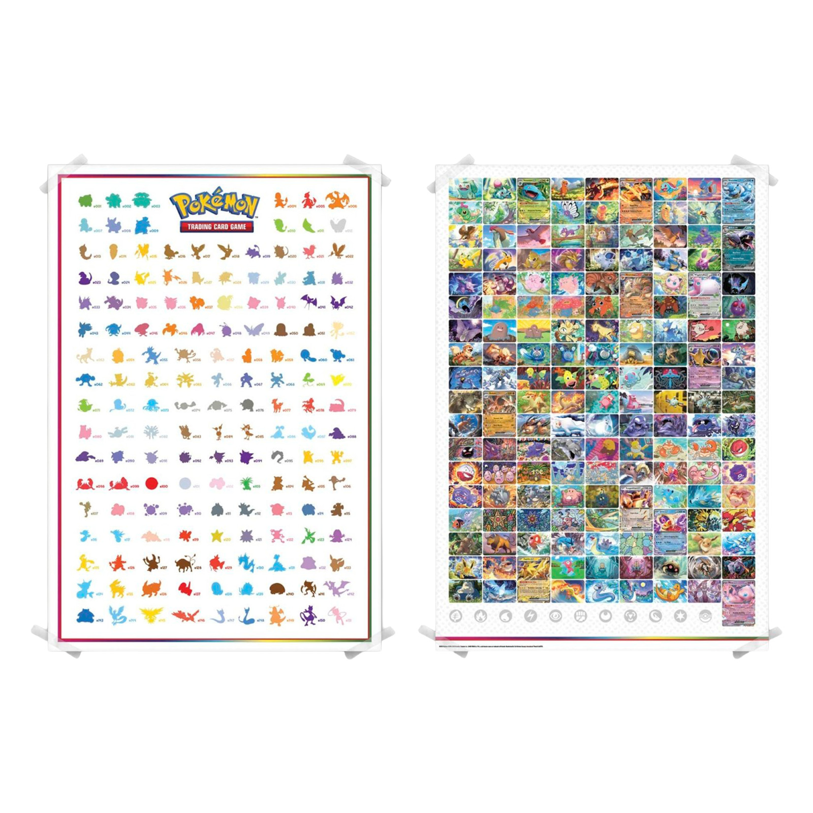 Pokemon Scarlet & Violet 151 Poster Collection Kanto Original - Poster Only