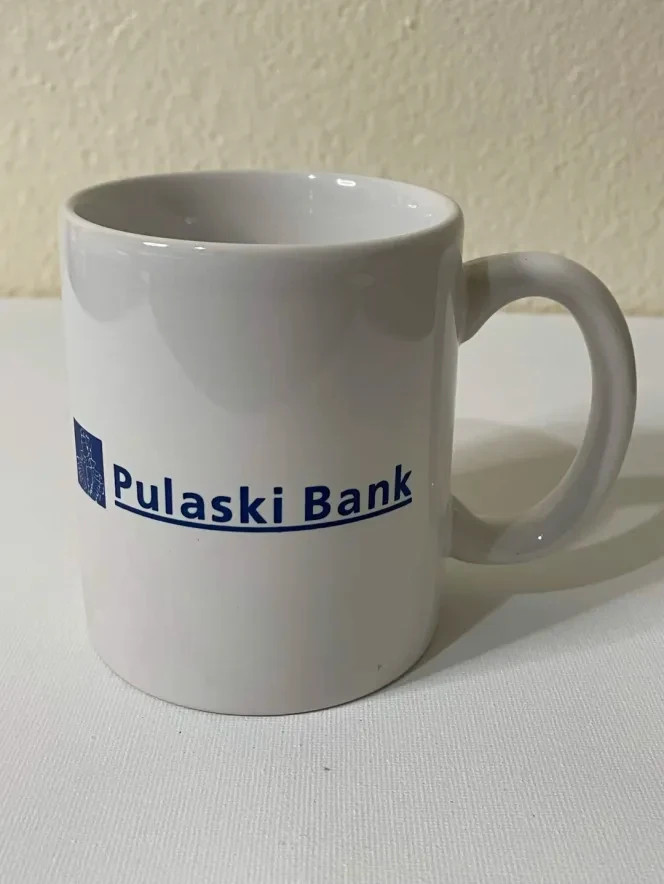 Pulaski Bank St Charles Grand Opening 2000 Coffee Mug