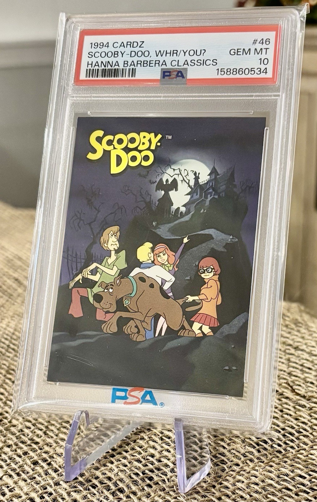 PSA 10 1994 Cardz Scooby-Doo, Where Are You? #46 Hanna Barbera Halloween