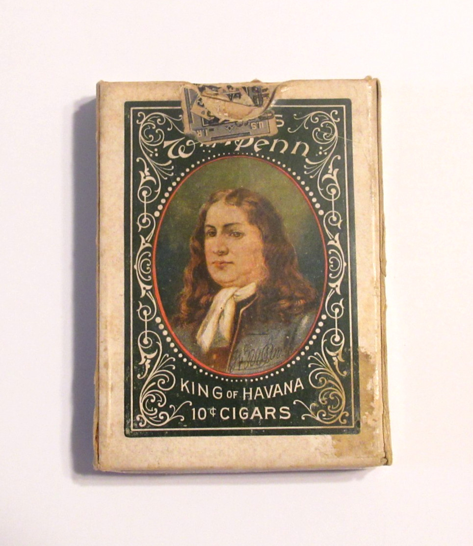 Antique Wm Penn Cigar Playing Cards J A Rigby King of Havana Full Deck Complete