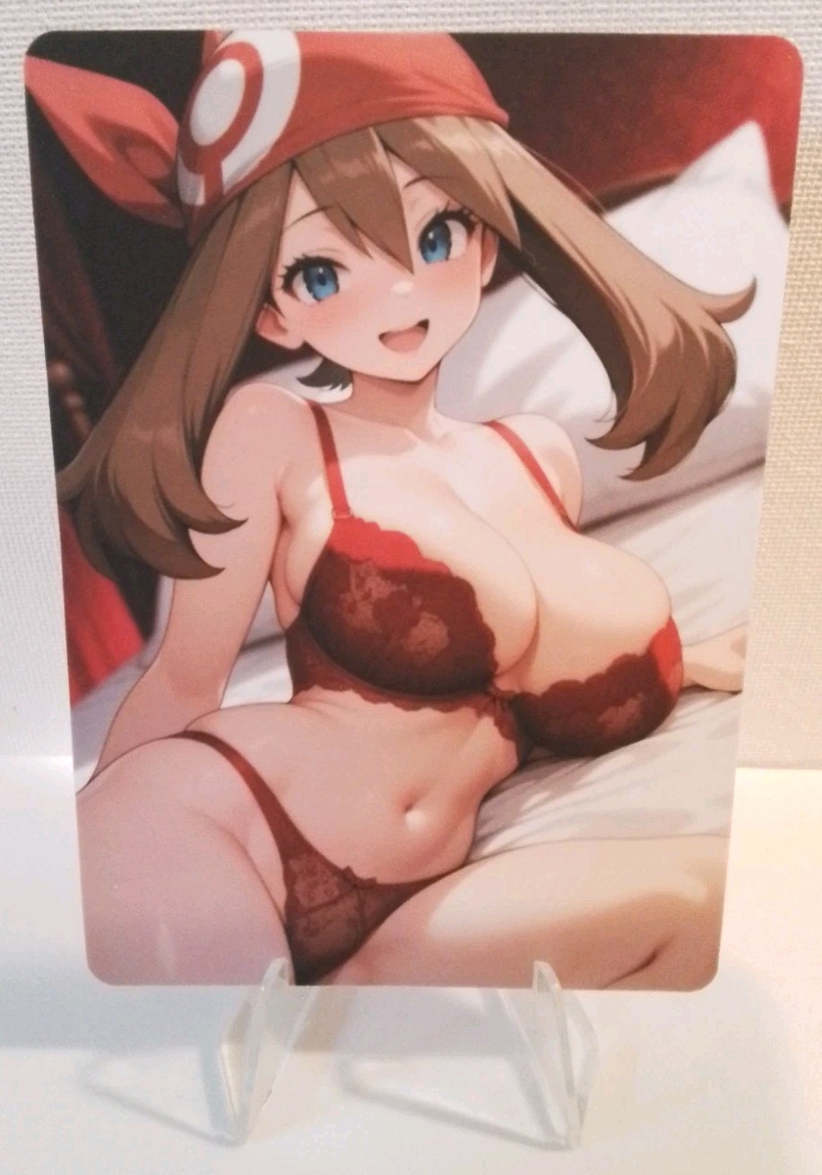 May-  Pokémon Lewd Anime Double Sided Card AGC CCG