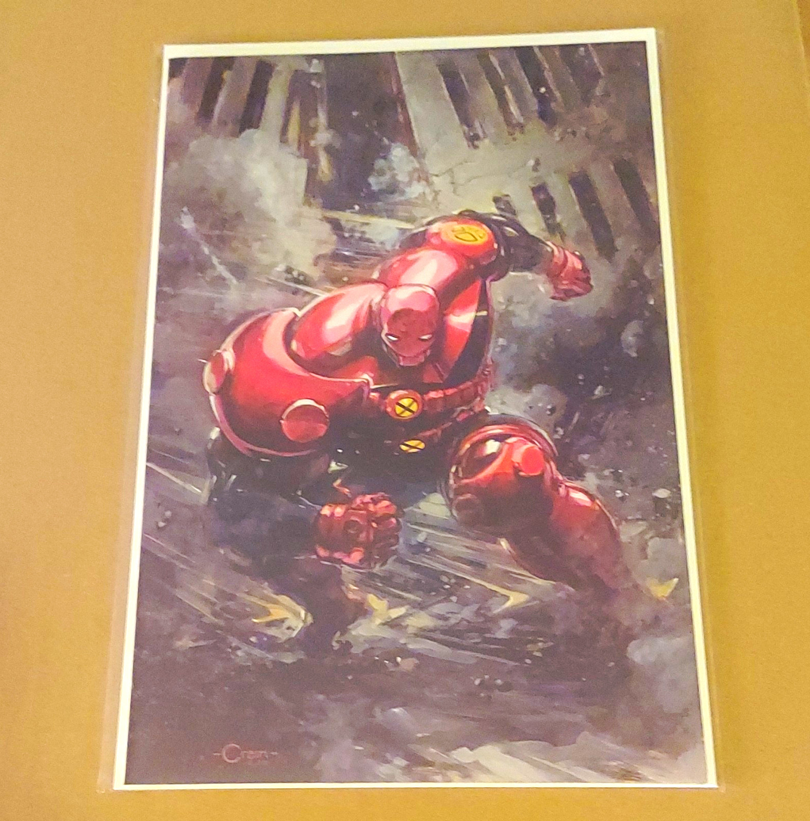 Marvel X-Force #4 Clayton Crain Virgin Variant 1:100 Ratio Cover Iron Man 