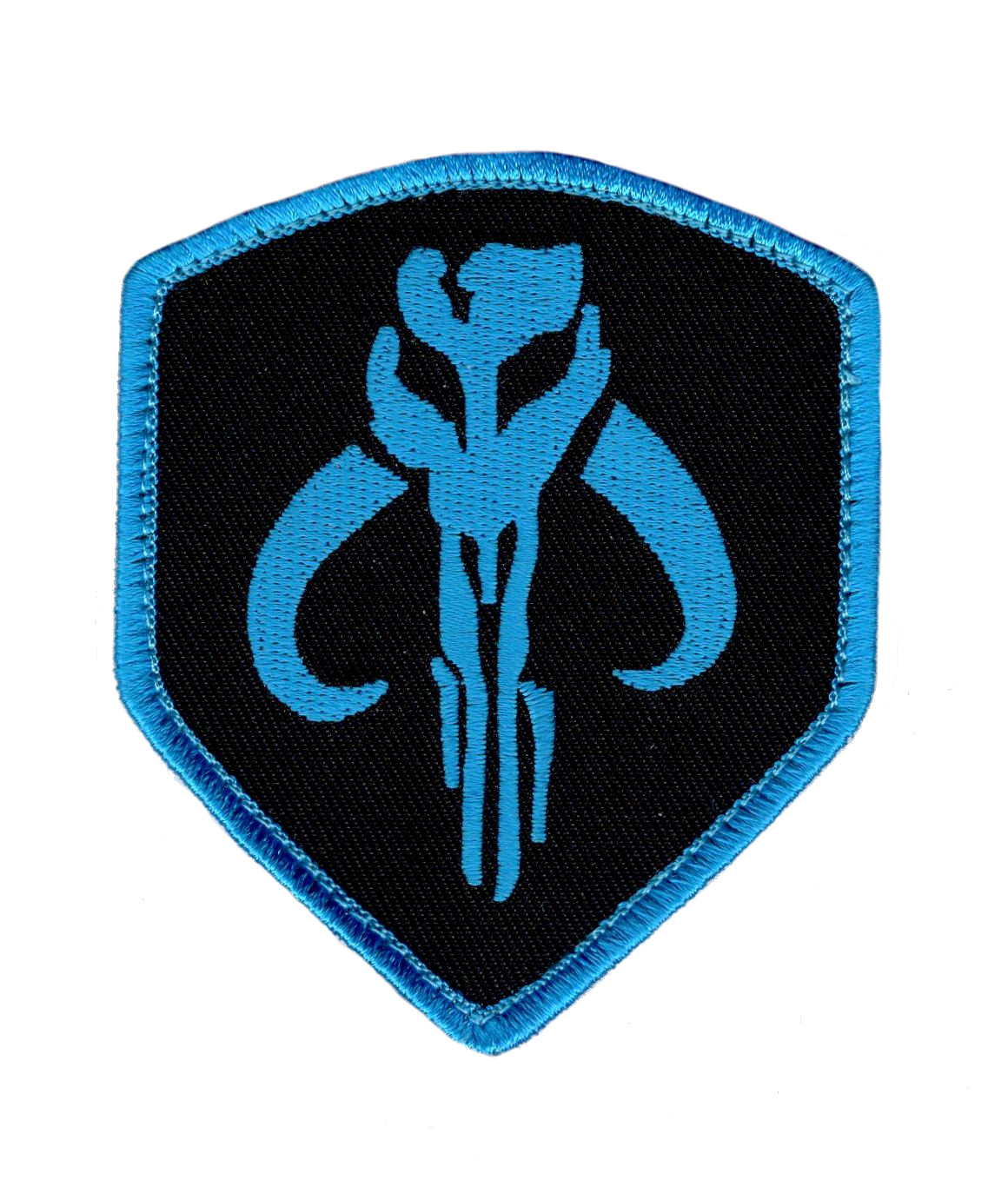 Mandalorian Bounty Hunter Boba Shield Hook Fastener Patch (MTB1)