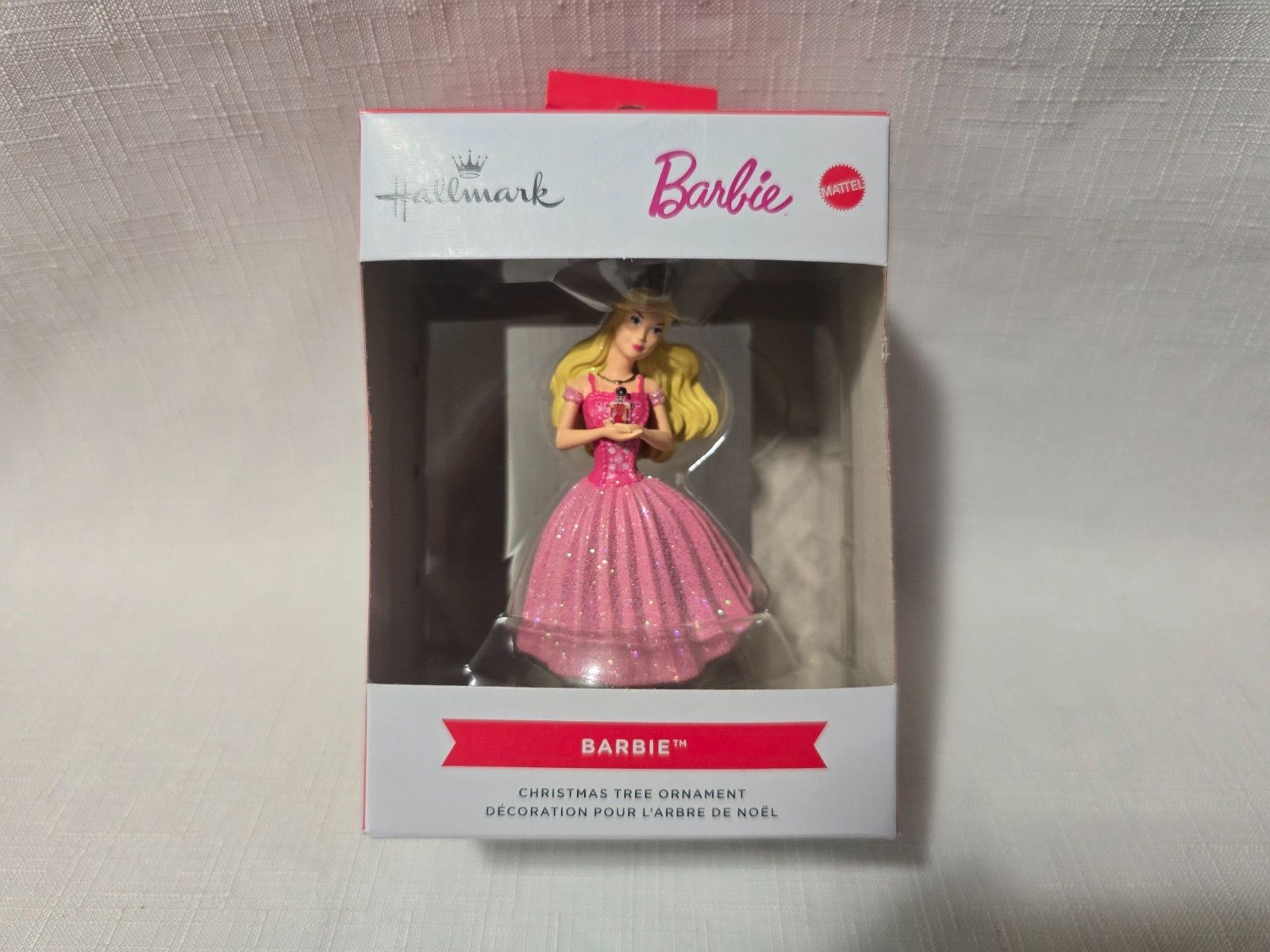 Hallmark 2026 Barbie Nutcracker Clara Red Box Ornament