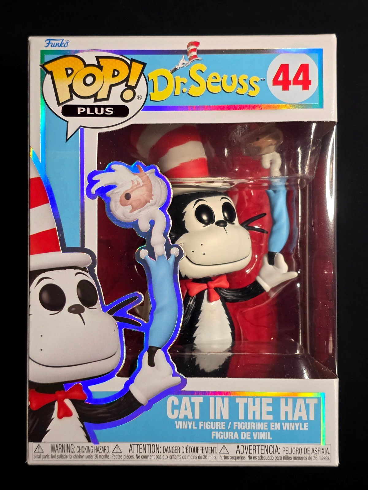 Funko Pop - Cat in the Hat #44 - Dr. Seuss - Plus Edition Vinyl Figure