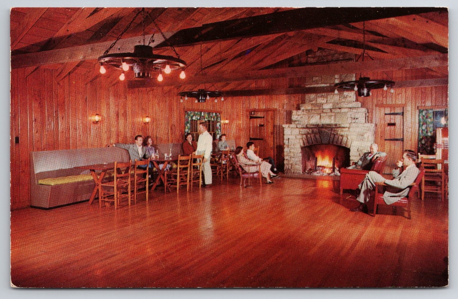 Skyland Recreation Hall Shenandoah National Park SKYLINE DRIVE Virginia Postcard