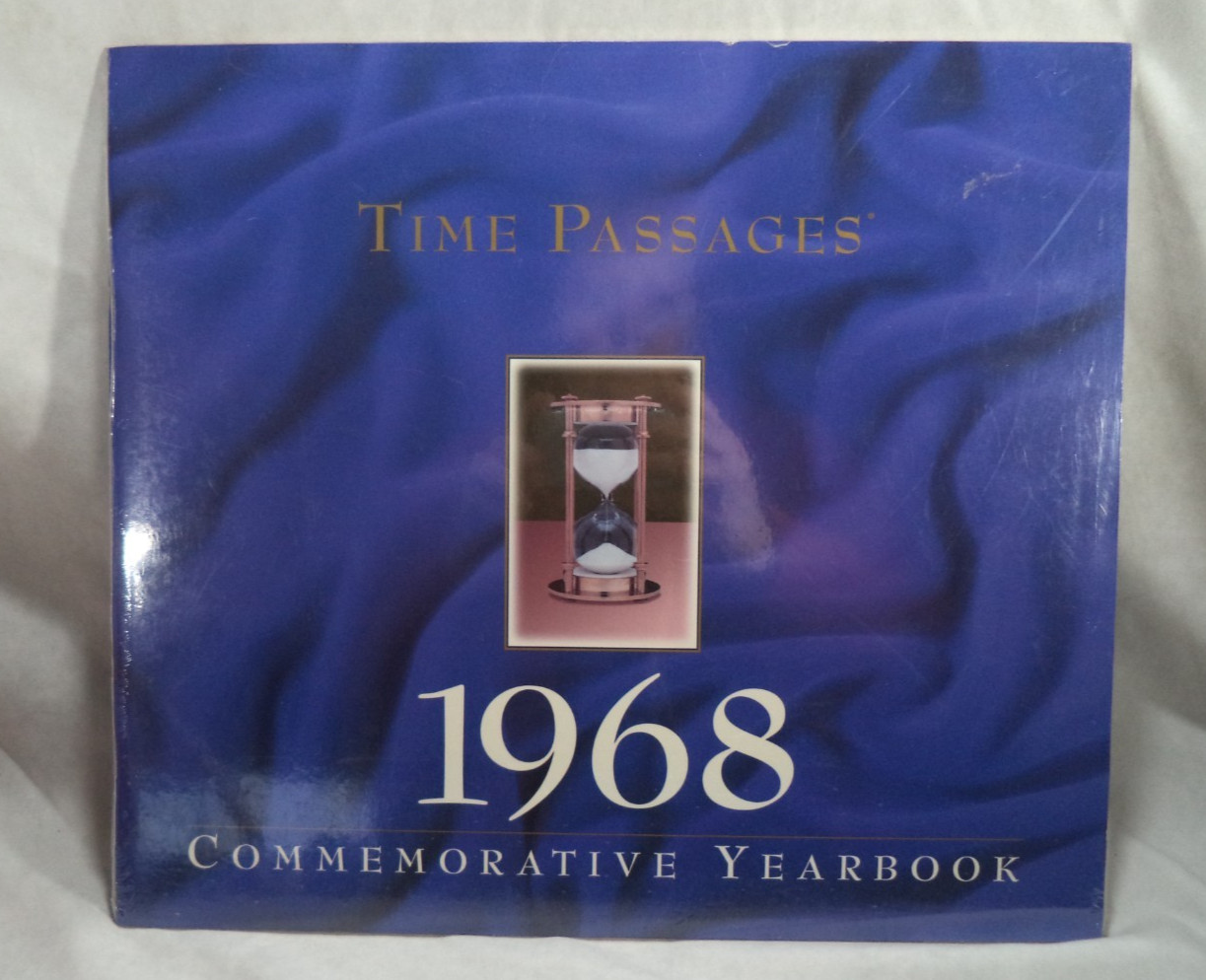 1968 Time Passages Commemorative Yearbook New Sealed Anniversary Birthday Gift