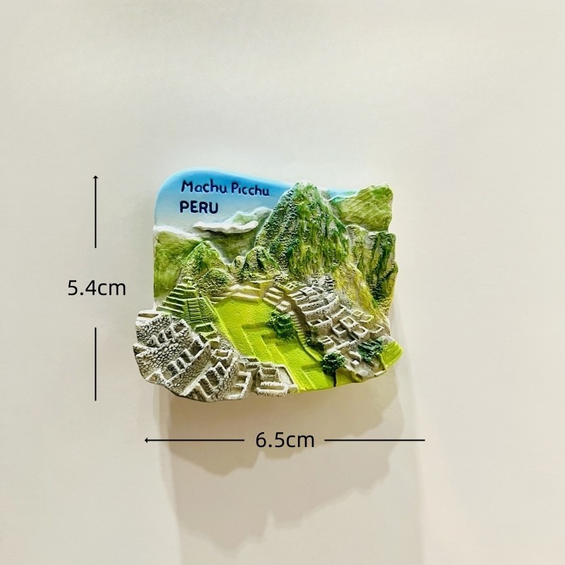 Peru Machu Picchu Travel Souvenir 3D Fridge Magnet – Creative Scenic Decor