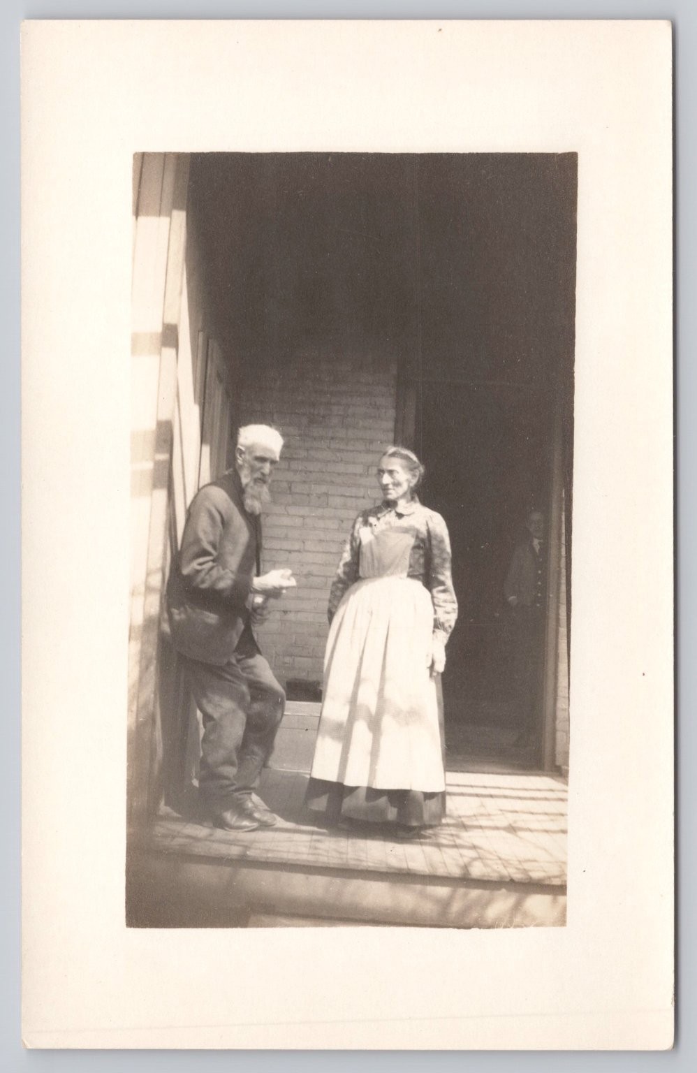 Vintage Real Photo Postcard by A.J. Totten, Alliance, Ohio, Early 1900s