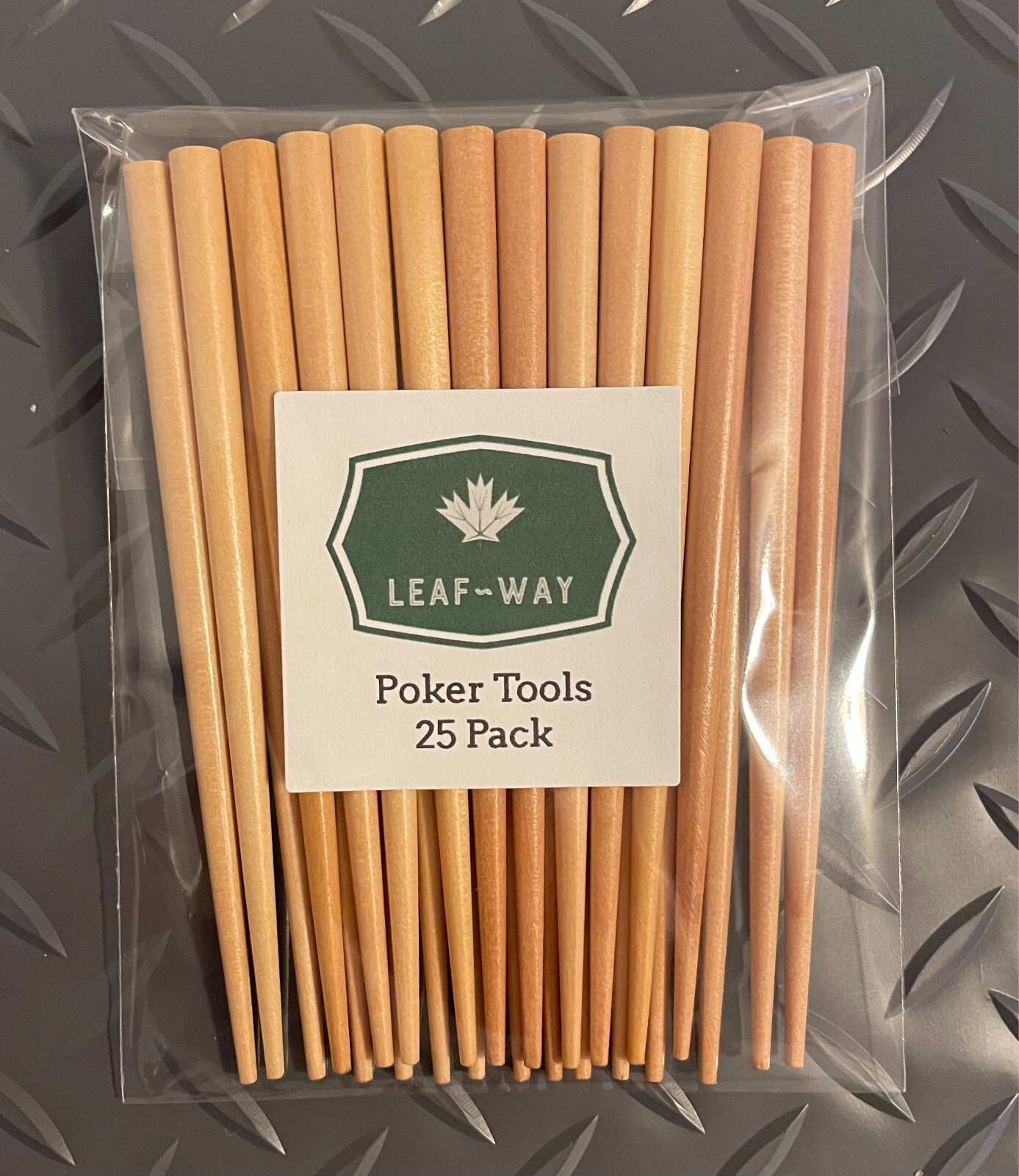 Wooden Pokers for Rolling Papers - 25 Pack