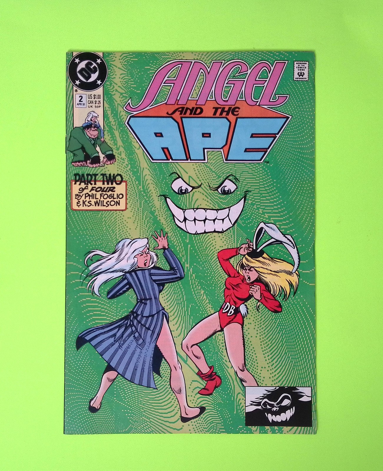 Angel and the Ape #2 Vol. 2 1991 DC Comics Higher Grade Comic Book Q109-115