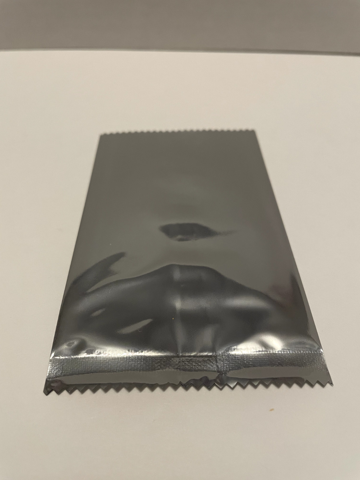 Blank Foil Trading Card Booster Pack Empty Wrapper DIY Open on One End