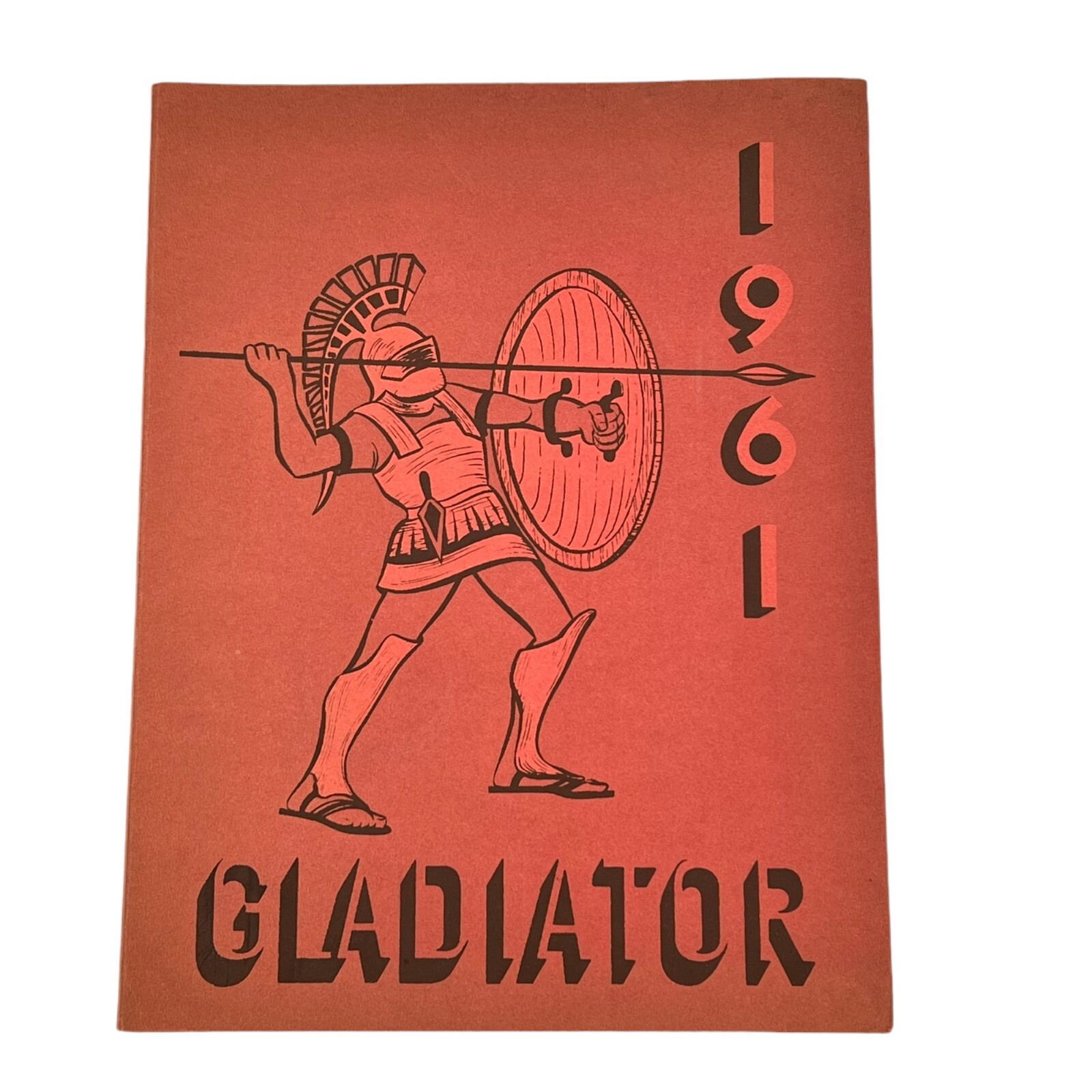 Troy High School Yearbook 1961 Troy Michigan MI Gladiator Softcover No Writing