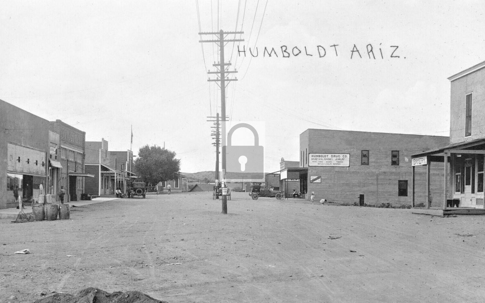 Street View Drug Store Humboldt Arizona AZ - Reprint
